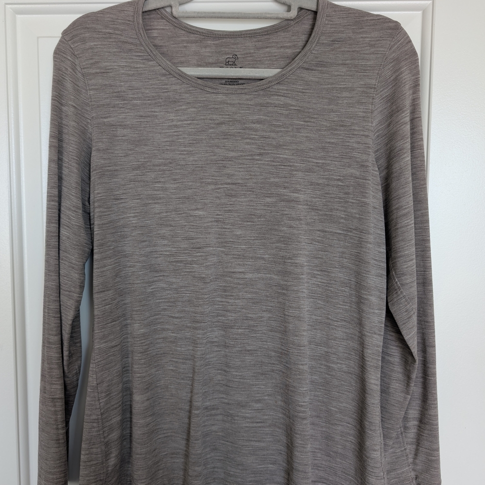 Woolx Long Sleeve Top, Size Large
